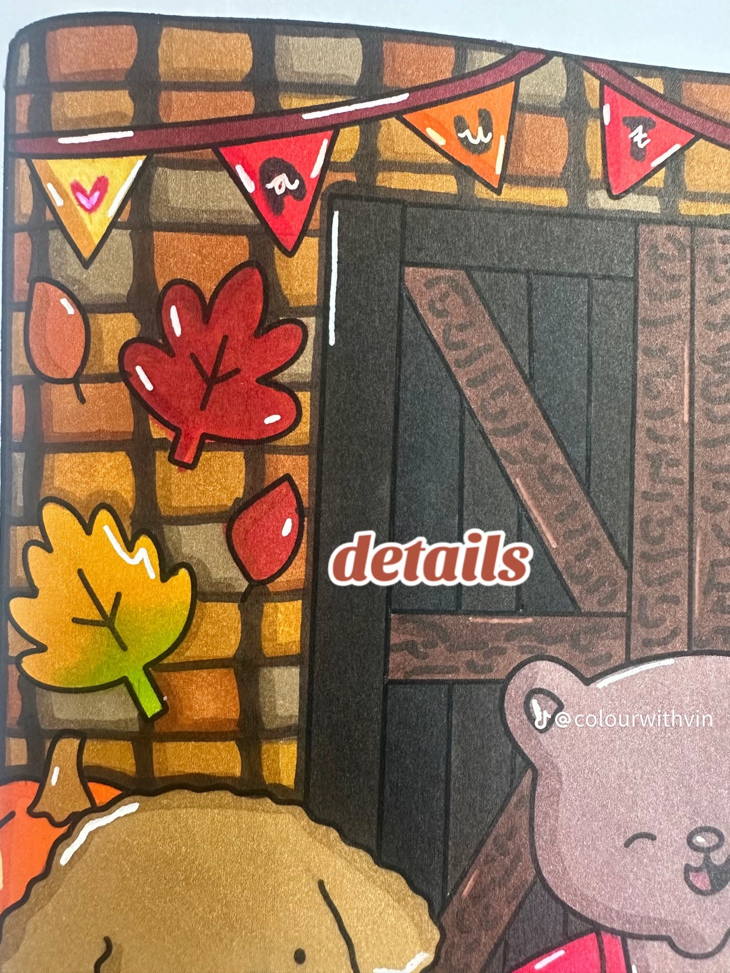Autumn Hugs & Harvest: Coloring Book for All Ages!