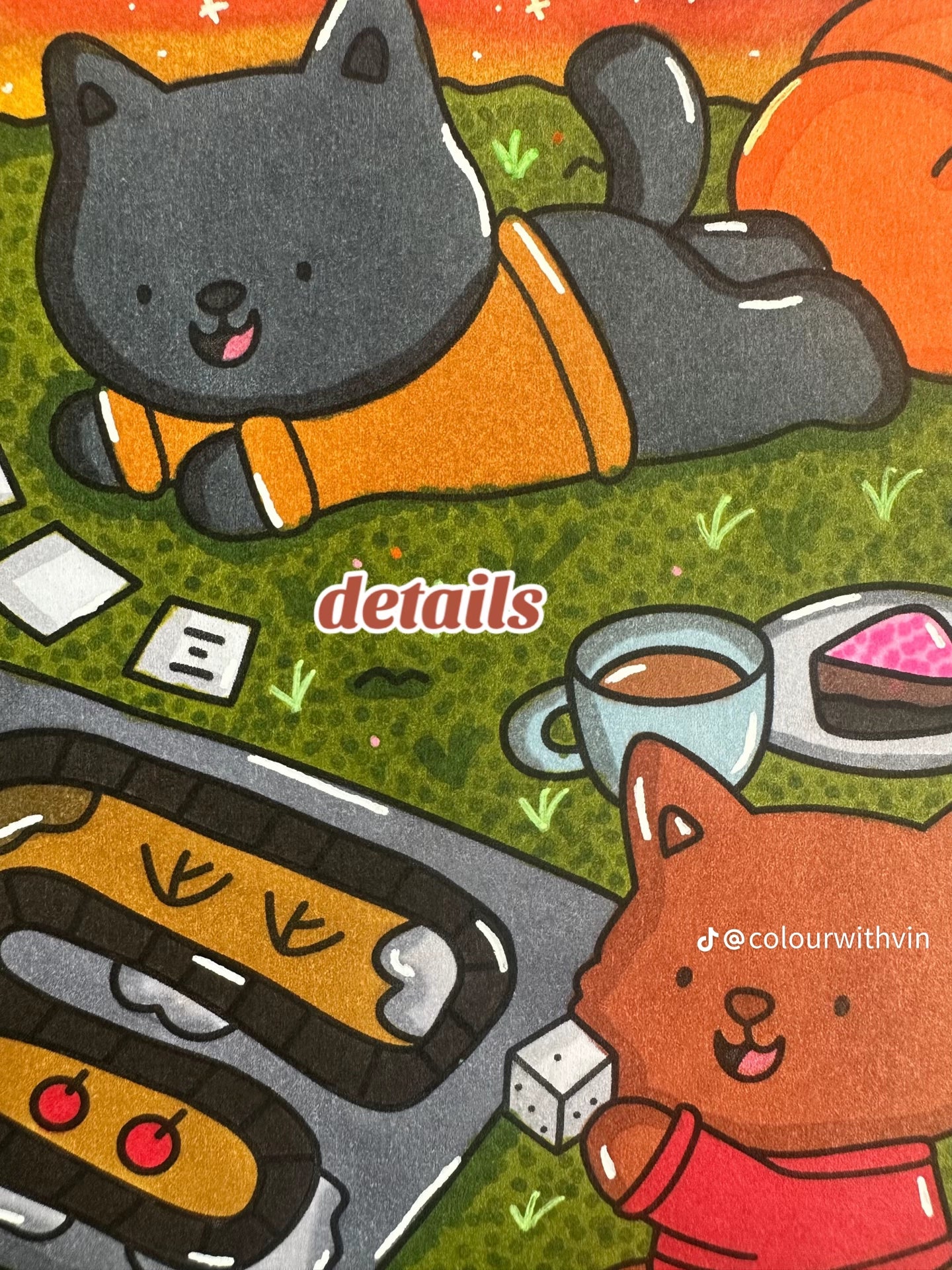 Autumn Hugs & Harvest: Coloring Book for All Ages!
